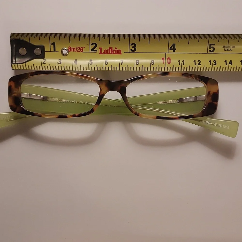 Eyebobs Reading Glasses Tortoiseshell And Green Co-Conspirator Readers